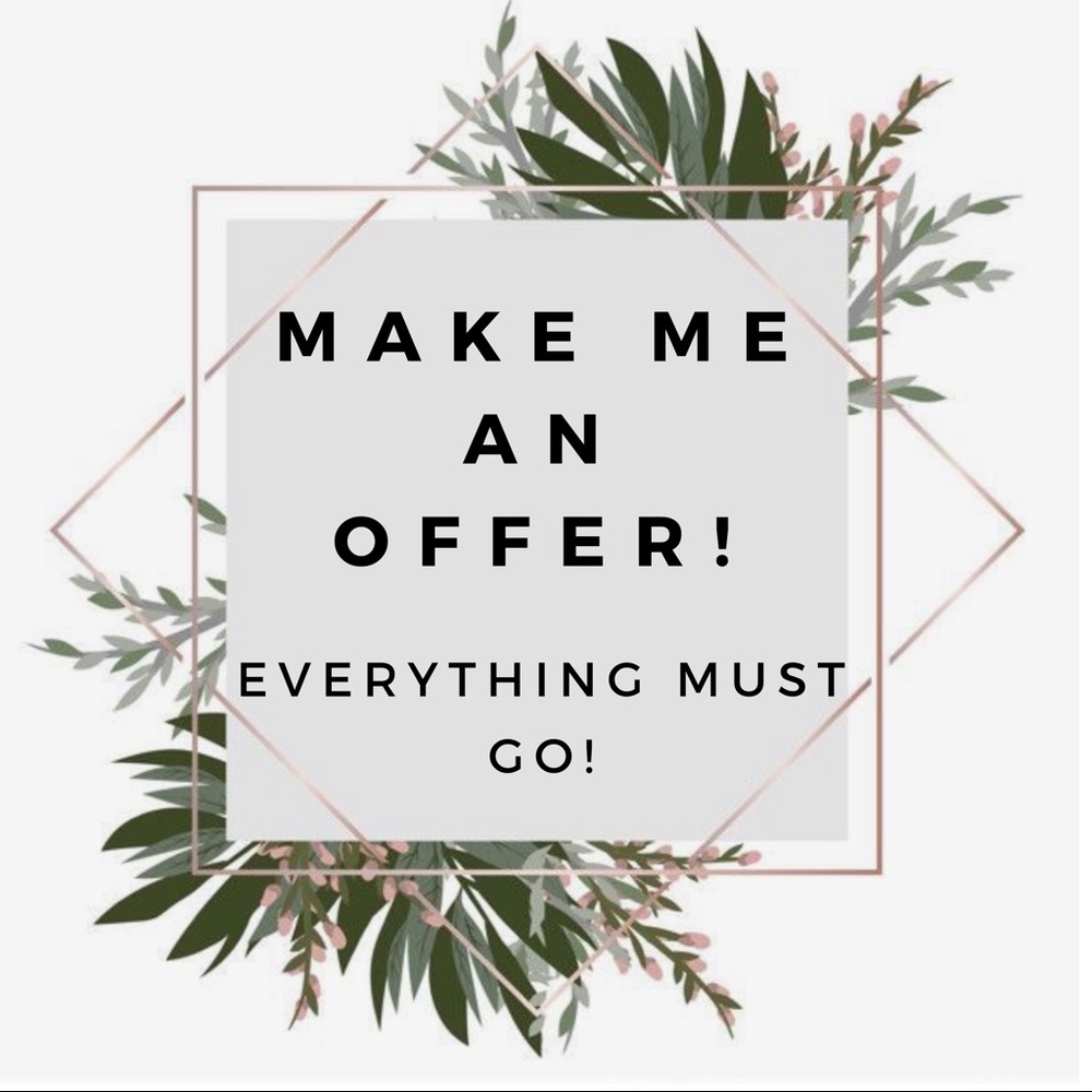 I’M MOVING!!! PLEASE MAKE ME AN OFFER!